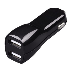 Ładowarka Hama 2 x USB 2.1A samochodowa czarna