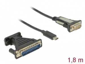 Delock adapter USB-C - DB9