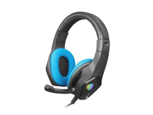 Słuchawki gamingowe Fury Phantom czarne RGB