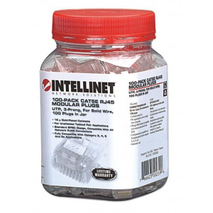 Intellinet wtyk RJ45 Cat5e słoik 100szt