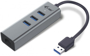 Adapter i-tec 3-porty + RJ-45 USB3.0