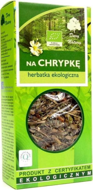 Herbatka Na Chrypkę Bio 50 G - Dary Natury