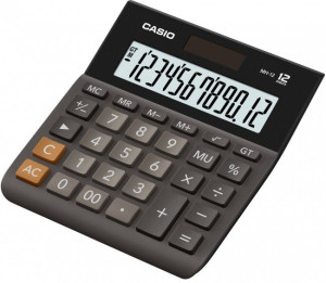 Kalkulator biurowy Casio MH-12BK-S