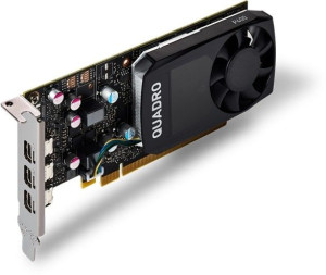 PNY Quadro P400 2GB 3x mDP to DVI-D
