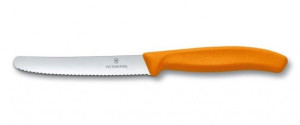 Victorinox nóż do pomidorów 11 cm pomarańczowy