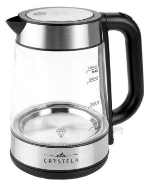 Czajnik podświetlany ETA Crystela szklany - 1,7 l