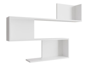 wisząca PÓŁKA ścienna 110 cm biała Manunia