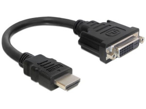 Przewód kabel Delock DVI 0.2m