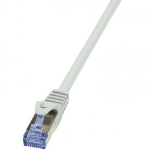 Kabel RJ45 cat 6a LogiLink 30.0m szary