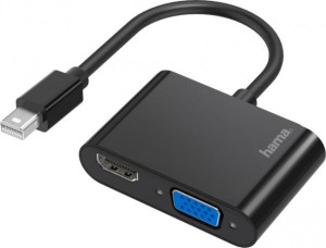 Hama adapter 2w1 MiniDP - HDMI + VGA