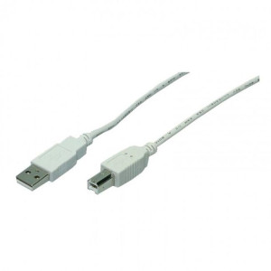 Kabel LogiLink USB-B 3.0m biały