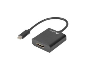 Adapter USB-C - HDMI czarny Lanberg