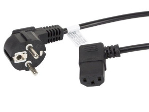 Kabel zasilający Schuko - C13 1.8m Lanberg