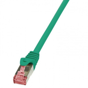 Kabel sieciowy RJ45 LogiLink 10.0m zielony