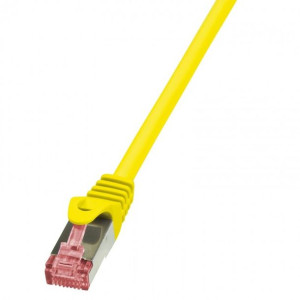 Kabel sieciowy RJ45 LogiLink 0.5m żółty
