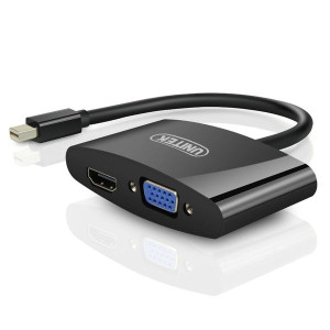 Adapter miniDisplayPort - HDMI/VGA 0,2m Unitek