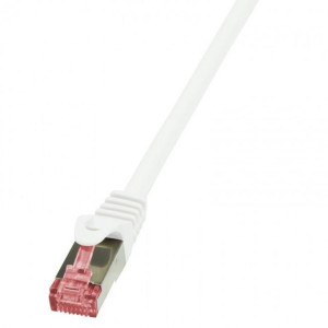 Kabel sieciowy RJ45 LogiLink 20.0m biały