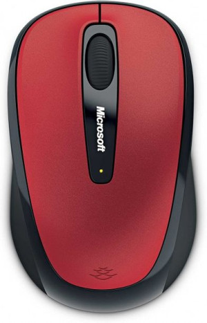 Microsoft Wireless Mobile Mouse 3500 Czerwona