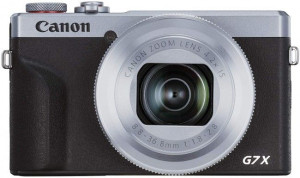 Aparat Canon PowerShot G7X Mark III srebrny