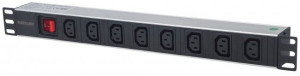 Intellinet listwa zasilająca PDU 1U do szaf rack 1