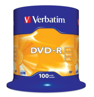 Płyty DVD-R Verbatim 100szt
