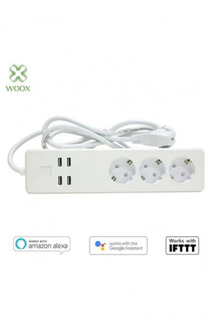 WOOX R4028 Inteligentna smart listwa zasilająca, 3