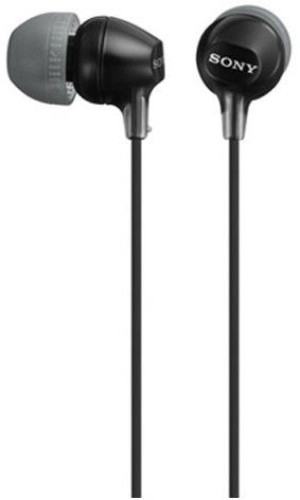 Słuchawki dokanałowe Sony MDR-EX15AP Black