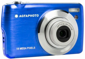 Aparat Agfa Photo DC8200 Niebieski+etui+karta 16GB