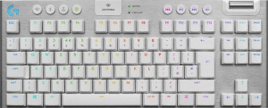 Klawiatura Logitech G915 TKL Tactile Biała