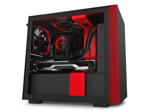 Obudowa NZXT H210i Czarno-Czerwona