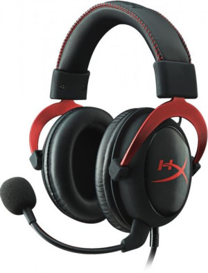 Słuchawki gamingowe HyperX Cloud II Czerwone