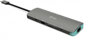 Stacja dokująca i-tec USB-C Metal Nano 100W 7 wtyk