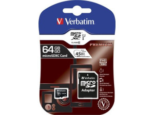 Karta pamięci Verbatim 64GB Micro SDXC