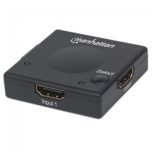Manhattan 207911 Przełącznik HDMI 2-portowy, 2x1,