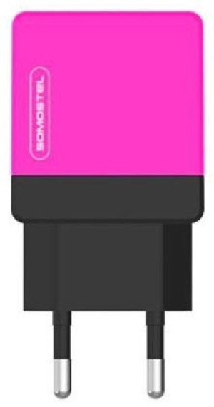Somostel 2.1A różowo-czarna kabel USB-C