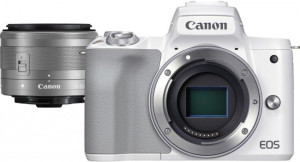 Aparat Canon EOS M50 Mark II Biały + M15-45mm