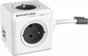 Listwa PowerCube Extended 4 gniazda 2x USB 30m