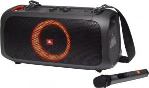 Głośnik JBL Partybox on the GO KARAOKE mikrofon