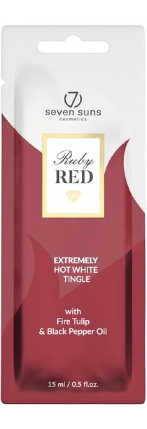 7suns Ruby Red Extremely Hot White Tingle