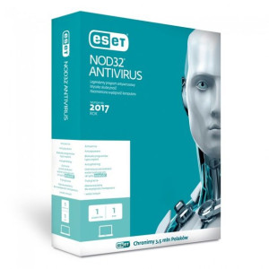 ESET NOD32 Antivirus BOX 1 desktop- odnowienie rok