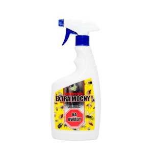 Spray płyn na owady mrówki osy pchły  600 ml