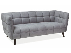 Sofa CASTELLO 3 szara tap. Lira 09 SIGNAL