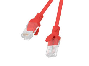 Kabel sieciowy RJ45 Lanberg 1.5m czerwony