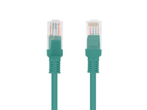 Kabel sieciowy RJ45 Lanberg 10.0m zielony