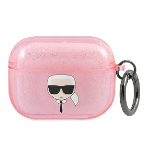 Etui Karl Lagerfeld KLAPUKHGP Apple AirPods Pro cover różowy/pink Glitter K
