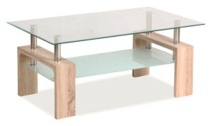 Ława LISA BASIC II 100x60 dąb sonoma, Signal