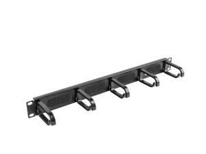 Lanberg Organizer Kabli 19''1U typ B czarny