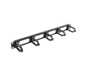 Lanberg Organizer Kabli 19''1U czarny