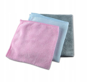3 X Ściereczka Z Mikrofibry Ścierki 30x30 Mm Duże!