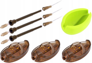 3x Koszyk + forma do metody MIKADO QMF L 20+30+40g